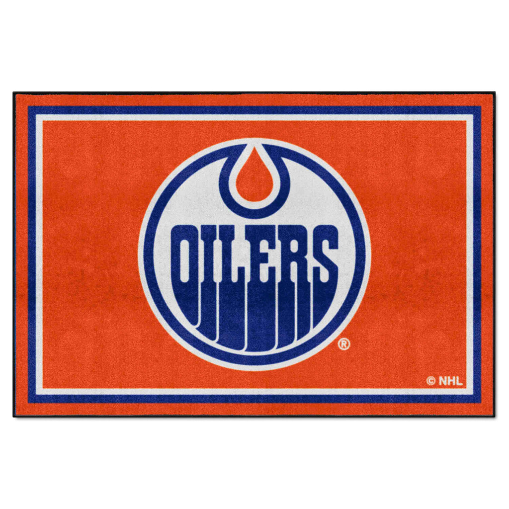 NHL - Edmonton Oilers 5x8 Rug