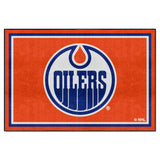 NHL - Edmonton Oilers 5x8 Rug