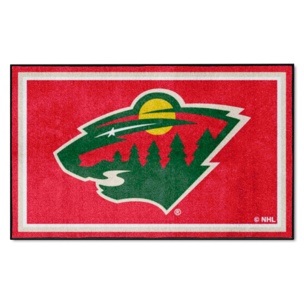 NHL - Minnesota Wild 4x6 Rug