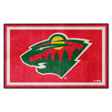 NHL - Minnesota Wild 4x6 Rug