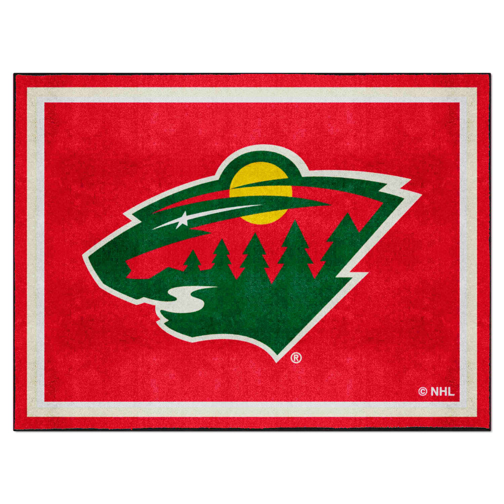 NHL - Minnesota Wild 8x10 Rug