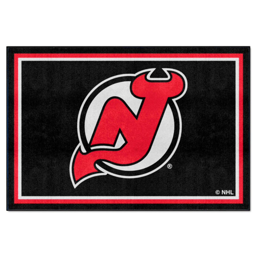 NHL - New Jersey Devils 5x8 Rug