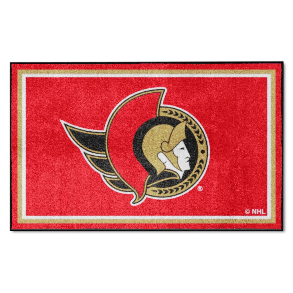 NHL - Ottawa Senators 4x6 Rug