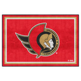 NHL - Ottawa Senators 5x8 Rug