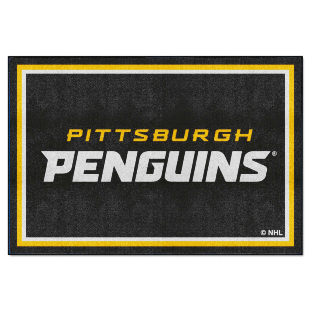 NHL - Pittsburgh Penguins 5x8 Rug