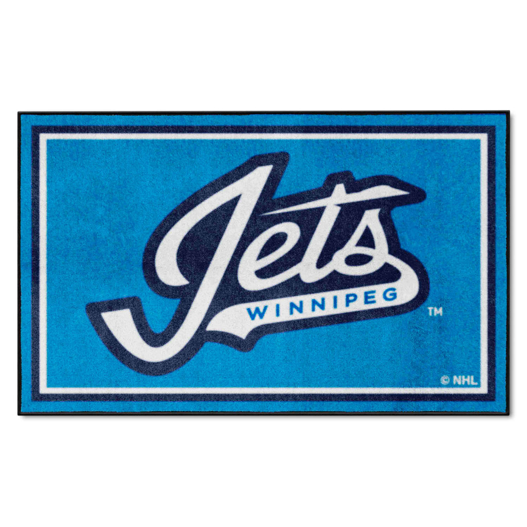 NHL - Winnipeg Jets 4x6 Rug