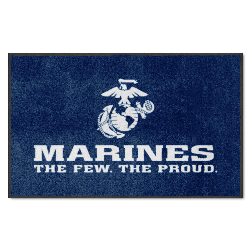 MARINES 4X6 Logo Mat - Landscape