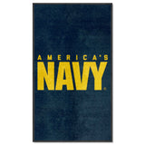 NAVY 3X5 Logo Mat - Portrait