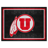 University of Utah 8x10 Rug