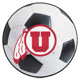 University of Utah Soccer Ball Mat