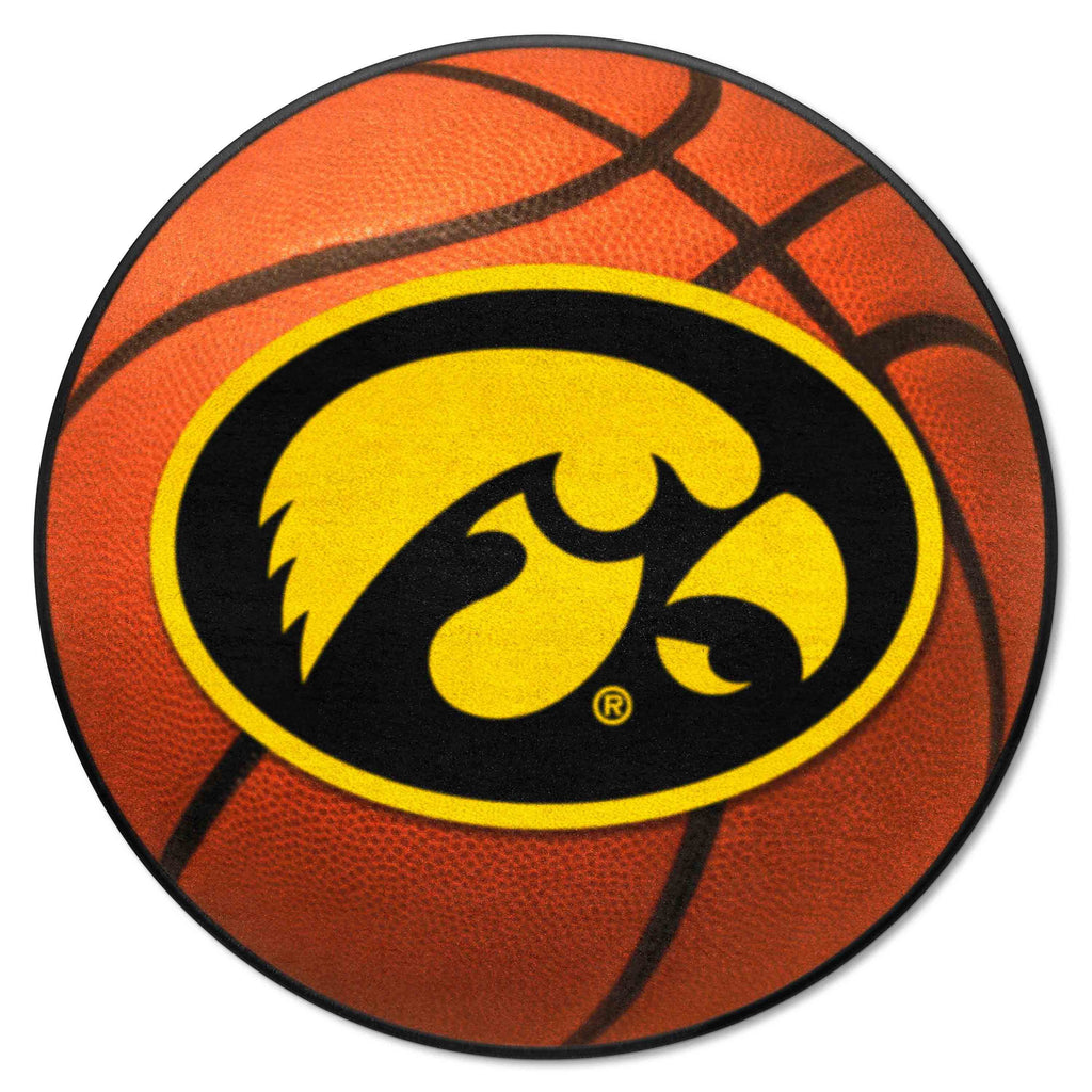 University of Iowa Basketball Mat