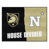 House Divided Mat - Army West Point / Naval Academy