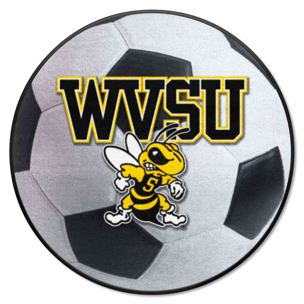 West Virginia State University Soccer Ball Mat