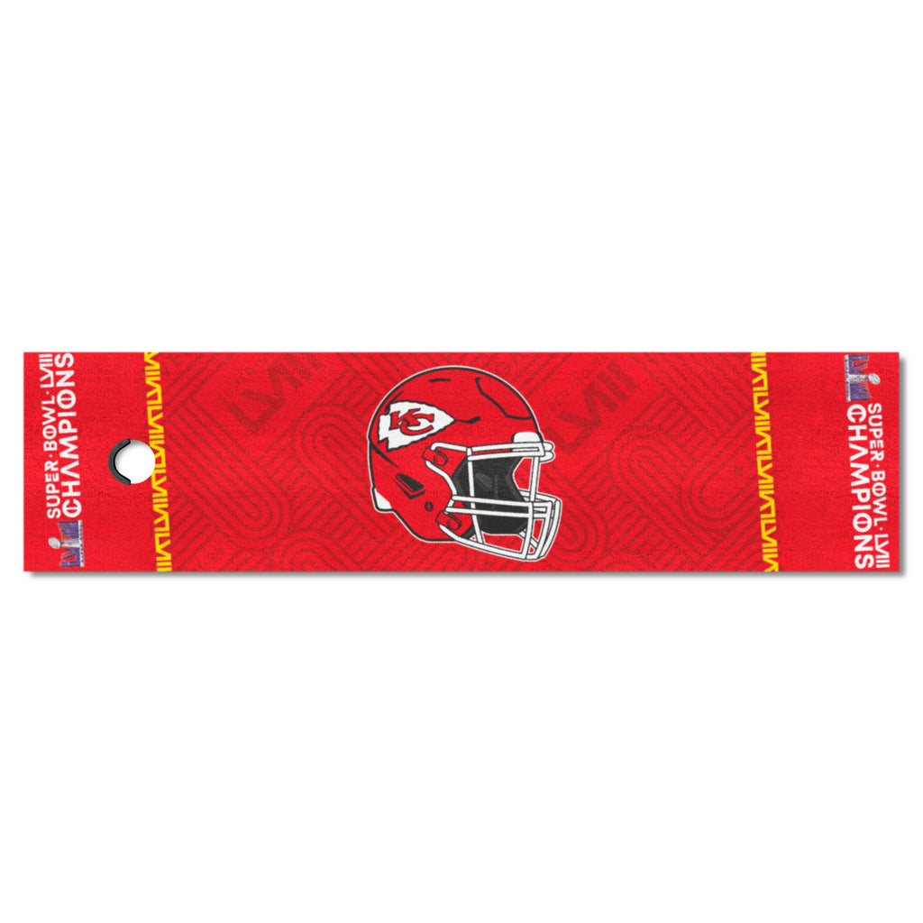 Super Bowl LVIII Champions - Chiefs -Putting Green Mat