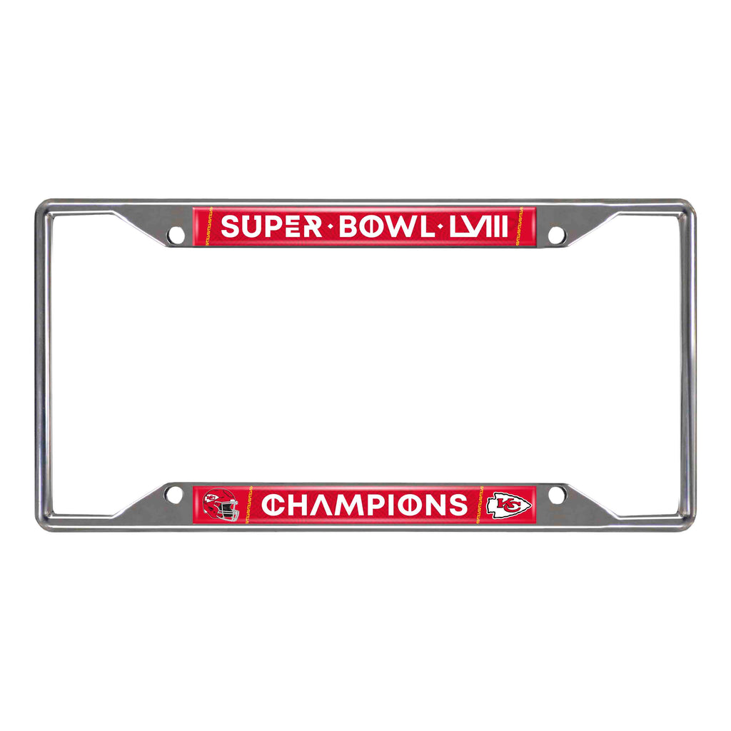 Super Bowl LVIII Champions - Chiefs -License Plate Frame