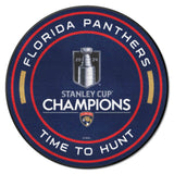 2024 Stanley Cup NHL - Florida Panthers-Puck Mat