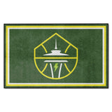 WNBA - Seattle Storm RUG4X6