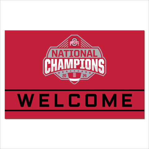 2024-25 CFB National Champions Ohio State Crumb Rubber Door Mat