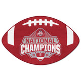 2024-25 College Football Champions Ohio State University Football Mat