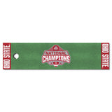 2024-25 College Football Champions Ohio State University Putting Green Mat