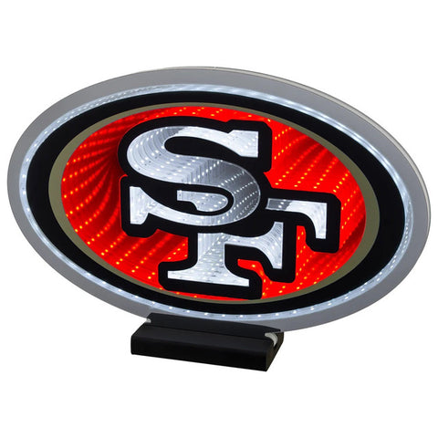 San Francisco 49ers LED Infinity Logo Light