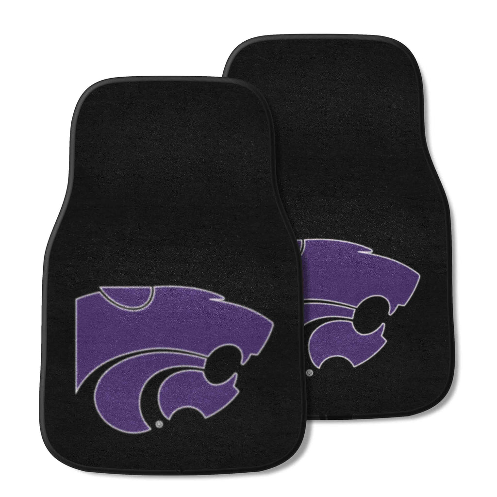 Kansas State University 2-pc Carpet Car Mat Set