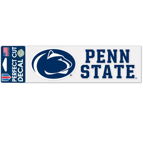 Penn State Nittany Lions Decal 3x10 Perfect Cut Color Special Order