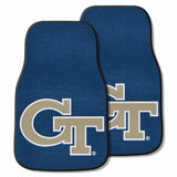 Georgia Tech 2-pc Carpet Car Mat Set