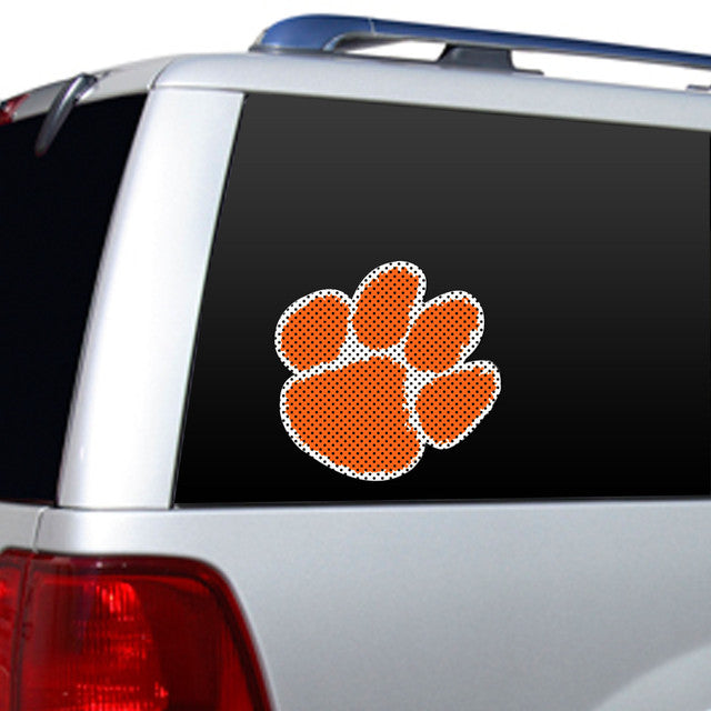 Clemson Tigers Window Film 12 Inch Die Cut