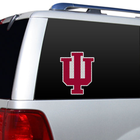 Indiana Hoosiers Window Film 12 Inch Die Cut