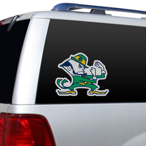 Notre Dame Fighting Irish Window Film 12 Inch Die Cut