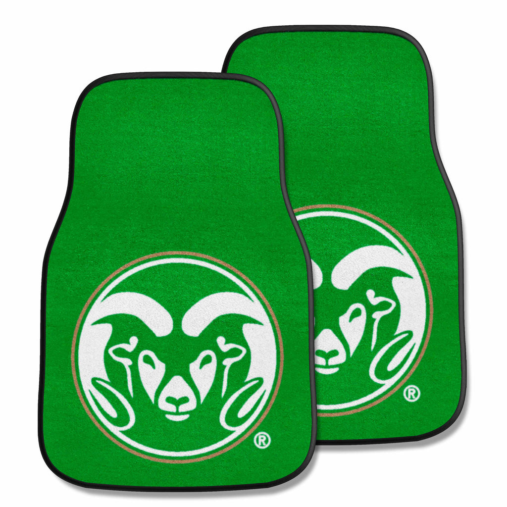 Colorado State University 2-pc Carpet Car Mat Set