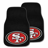 NFL - San Francisco 49ers 2-pc Carpet Car Mat Set