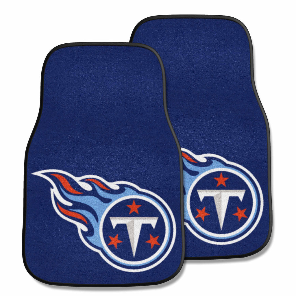 NFL - Tennessee Titans 2-pc Carpet Car Mat Set