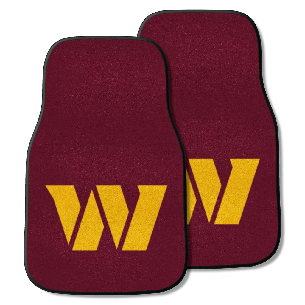 NFL - Washington Commanders 2-pc Carpet Car Mat Set