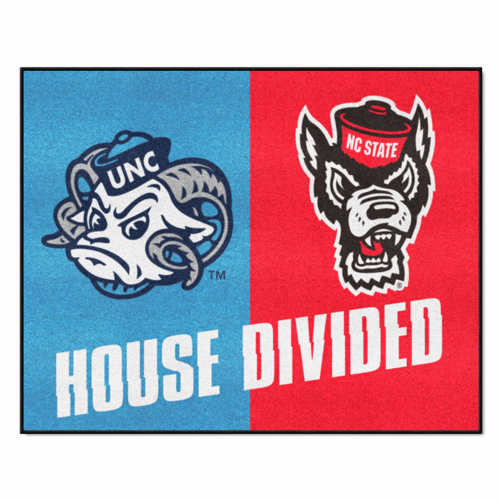 House Divided Mat - North Carolina / NC State