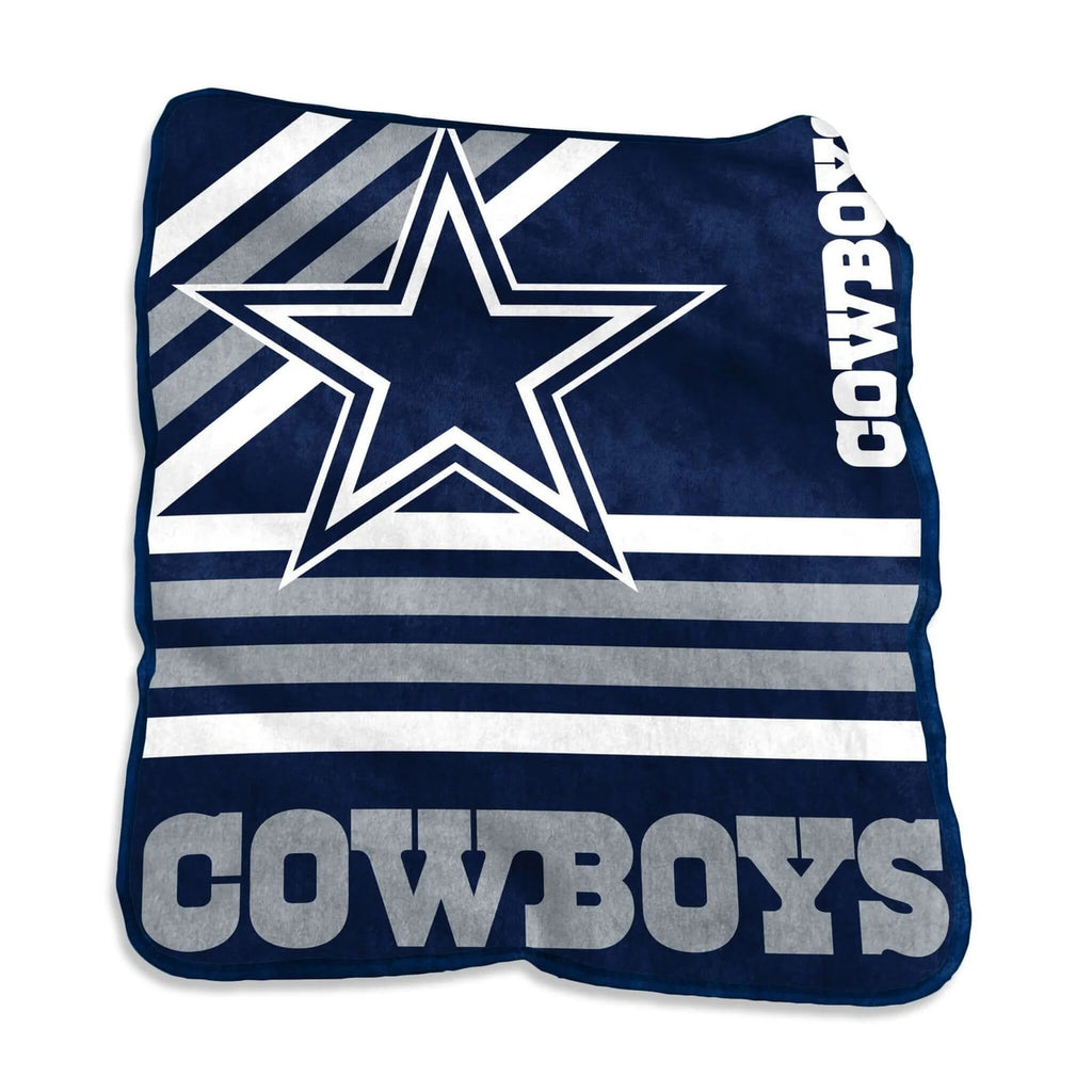 Dallas Cowboys Blanket 50x60 Raschel Throw