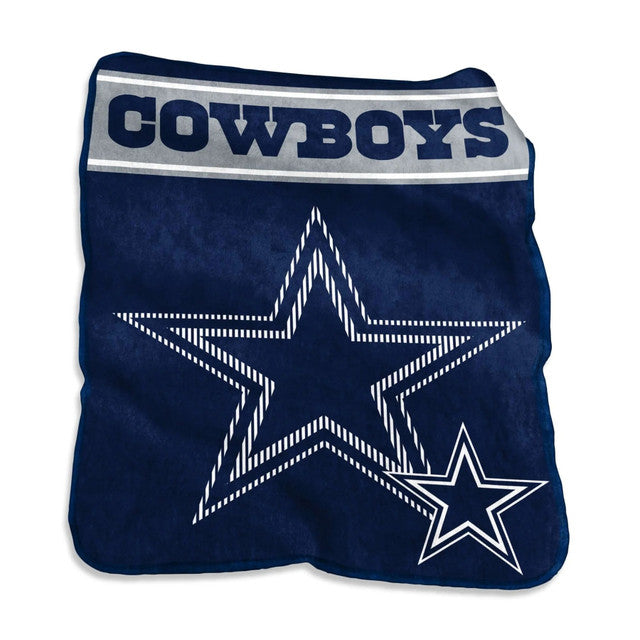 Dallas Cowboys Blanket 60x80 Raschel Throw