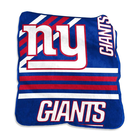 New York Giants Blanket 50x60 Raschel Throw