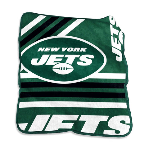 New York Jets Blanket 50x60 Raschel Throw