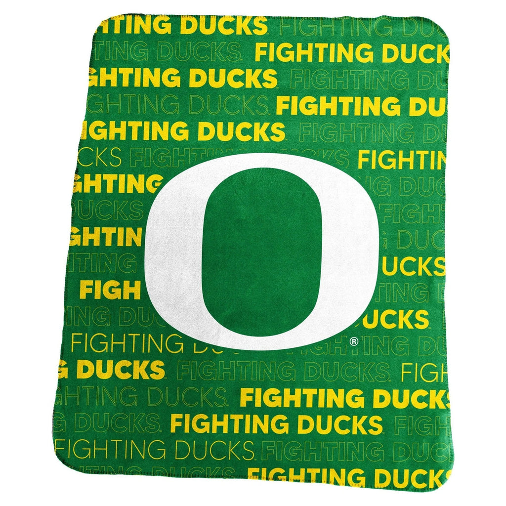 Oregon Ducks Blanket 50x60 Fleece Classic