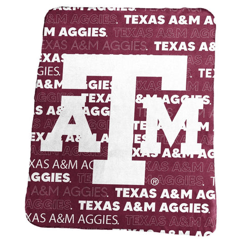 Texas A&M Aggies Blanket 50x60 Fleece Classic