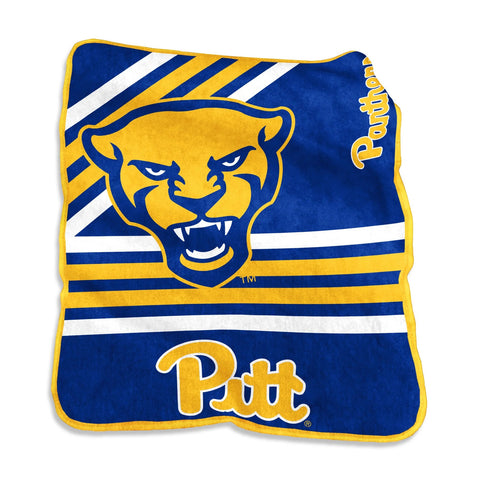 Pittsburgh Panthers Blanket 50x60 Raschel Throw