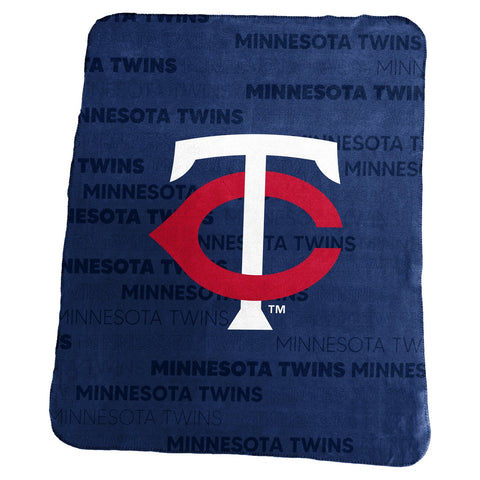 Minnesota Twins Blanket 50x60 Fleece Classic