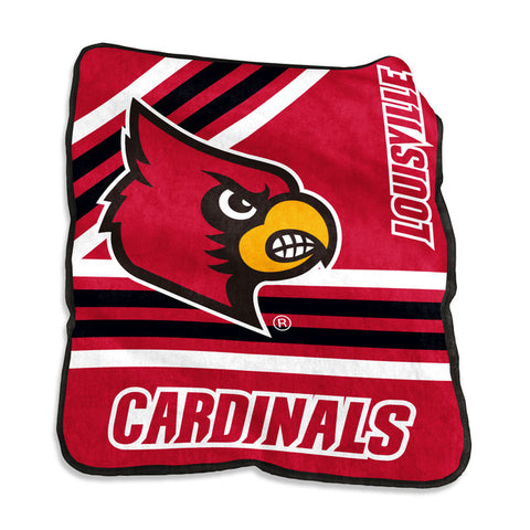 Louisville Cardinals Blanket 50x60 Raschel Throw