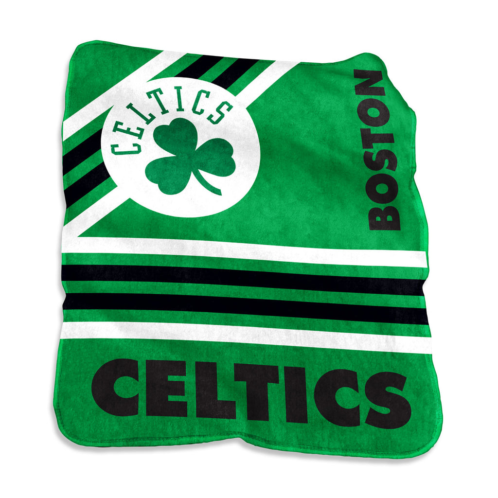 Boston Celtics Blanket 50x60 Raschel Throw