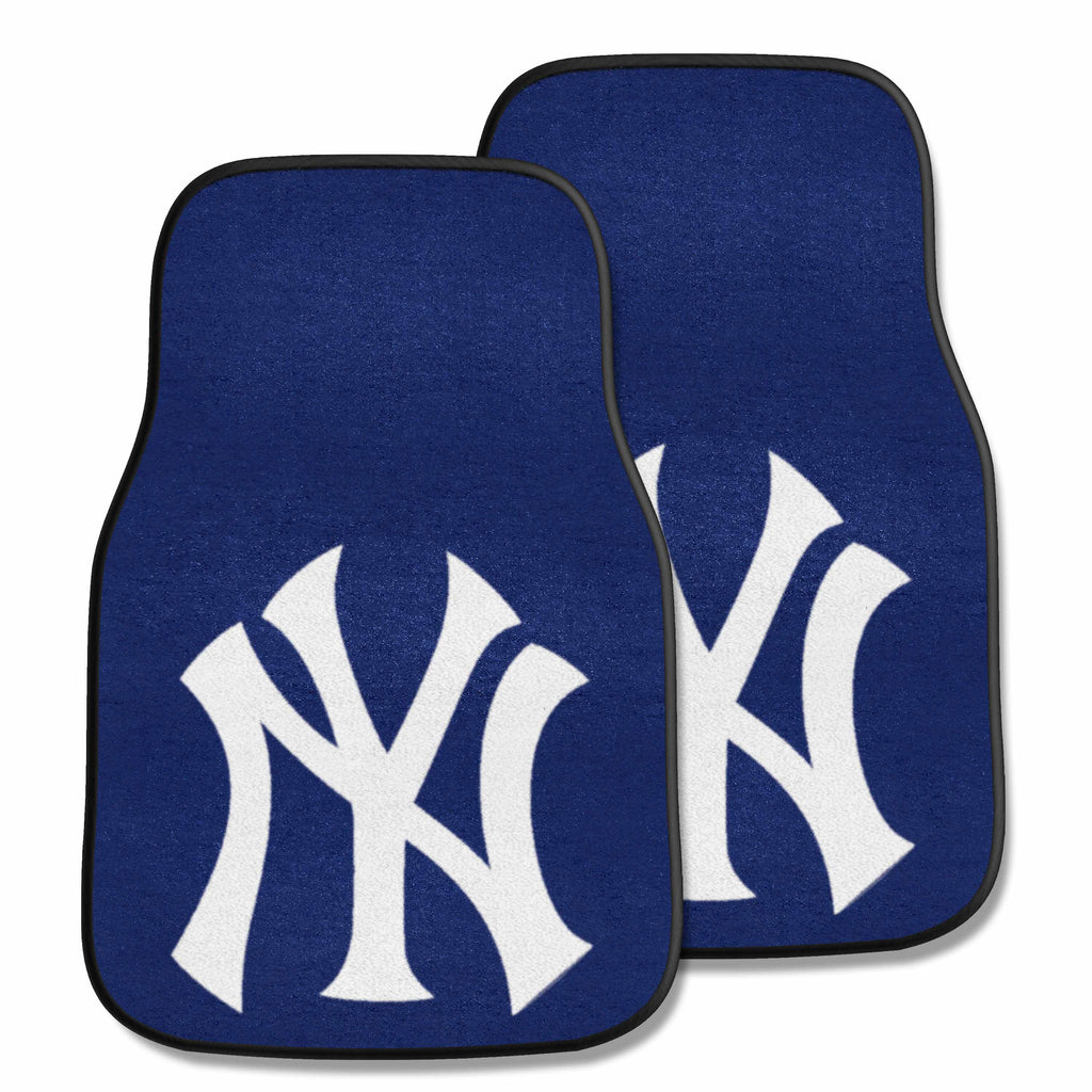 MLB - New York Yankees 2-pc Carpet Car Mat Set