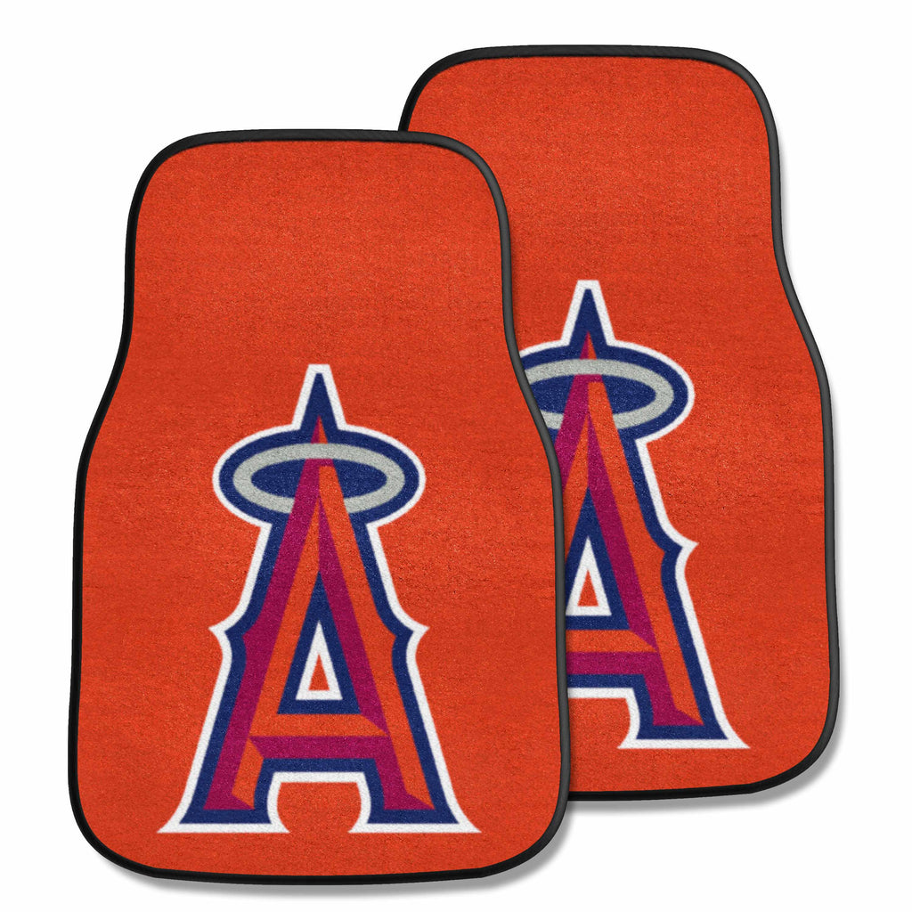 MLB - Los Angeles Angels 2-pc Carpet Car Mat Set