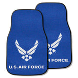 AIR FORCE 2-pc Carpet Car Mat Set