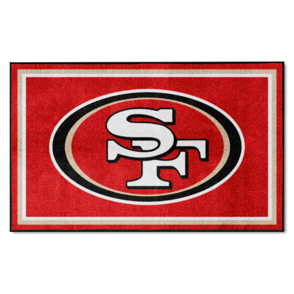 NFL - San Francisco 49ers 4x6 Rug